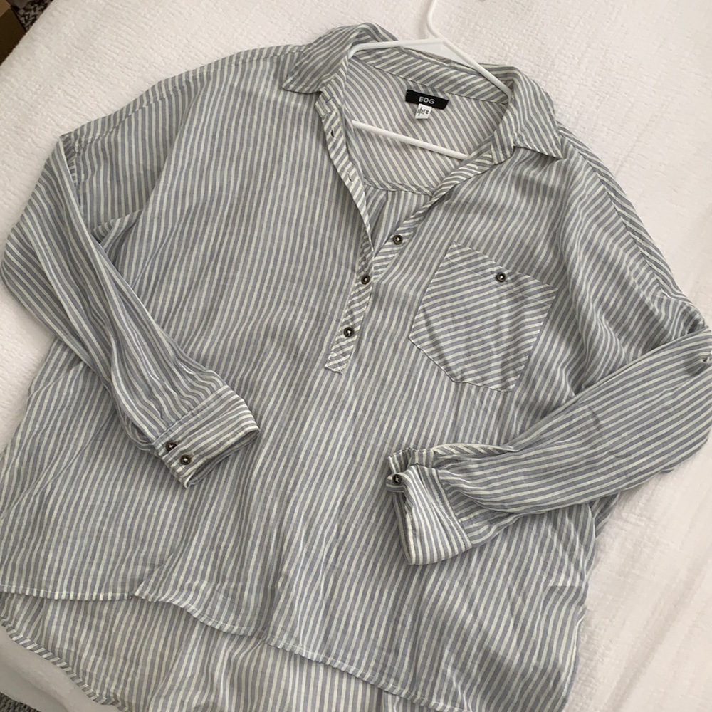 BDG Striped Blouse